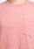 FOREST pink Forest Premium Weight Cotton Linen Knitted Boxy Cut Crew Neck Tee T Shirt Men - 621217-54Pink C8E60AA7C85D6EGS_4