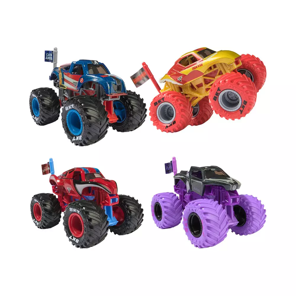 MONSTER JAM 1:64 DIECAST MARVEL RANDOM