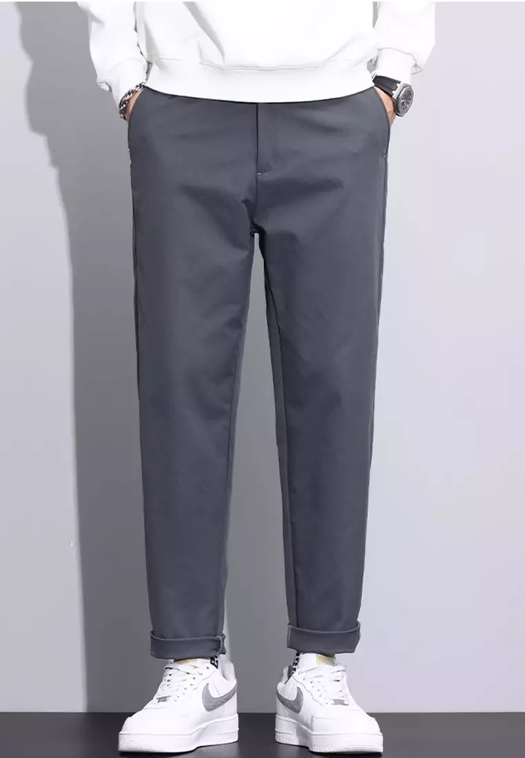 Elasticated Waist Casual Pants