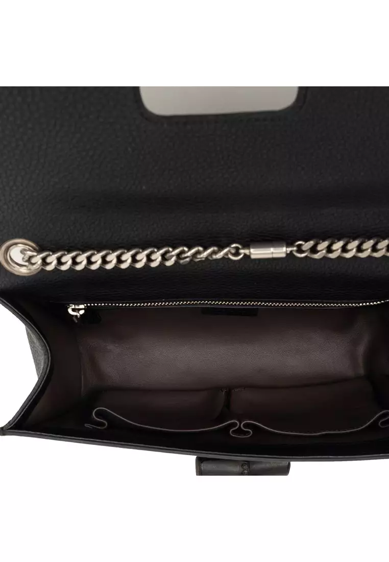 Pre-Loved Gucci Medium Studded Leather Miss Bamboo Crossbody
