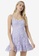 French Connection 藍色 Binadari Cabello Lace Strap Mini Dress 52C32AAE053DEBGS_1