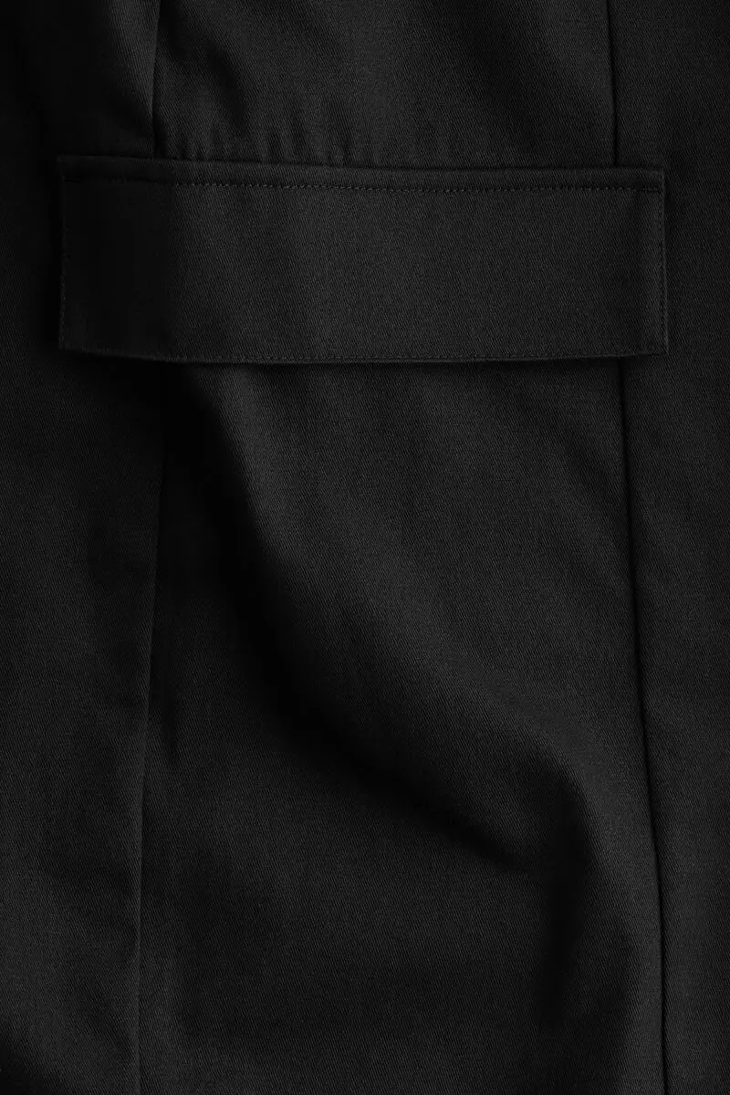 Barrel cargo trousers