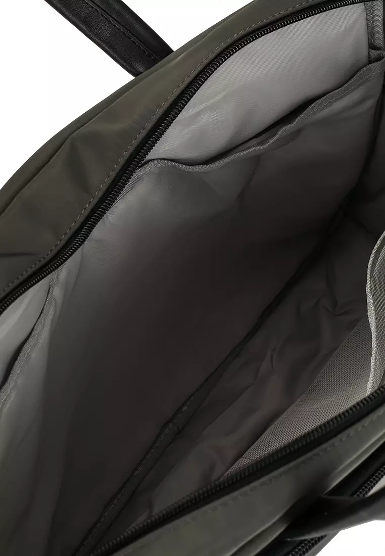 Trimmed Convertible Laptop Bag