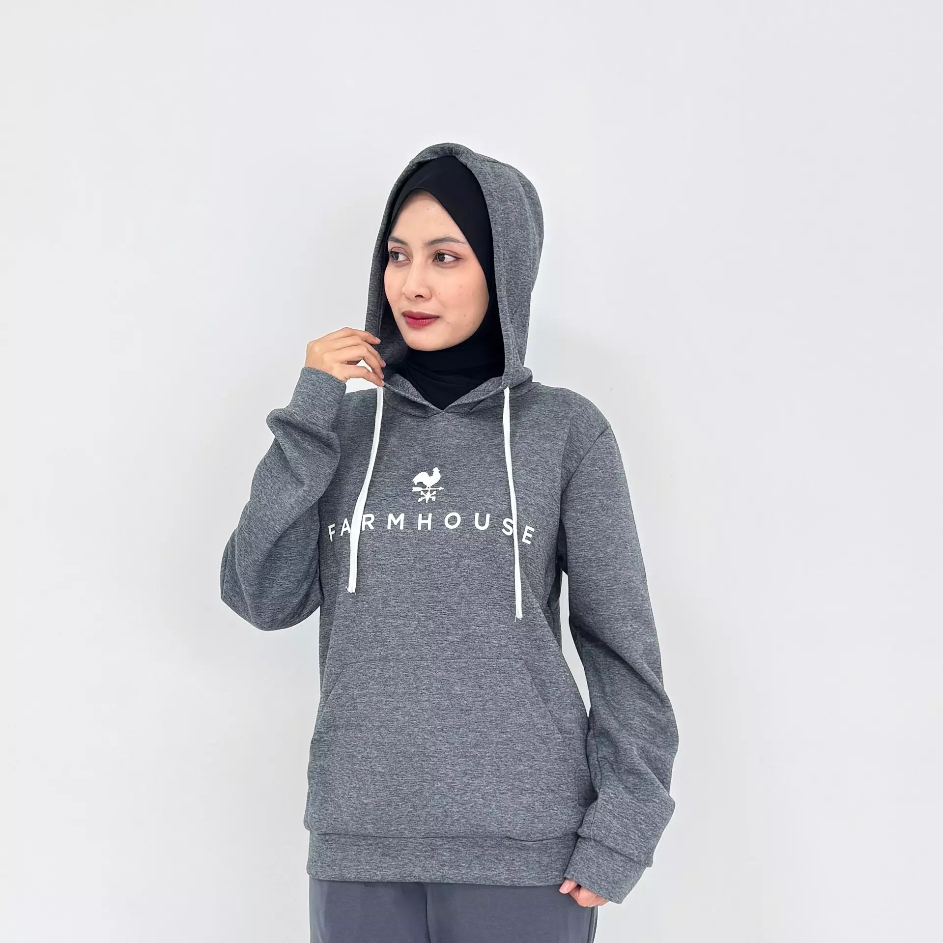 Setelan Sweater Hoodie Sporty Celia