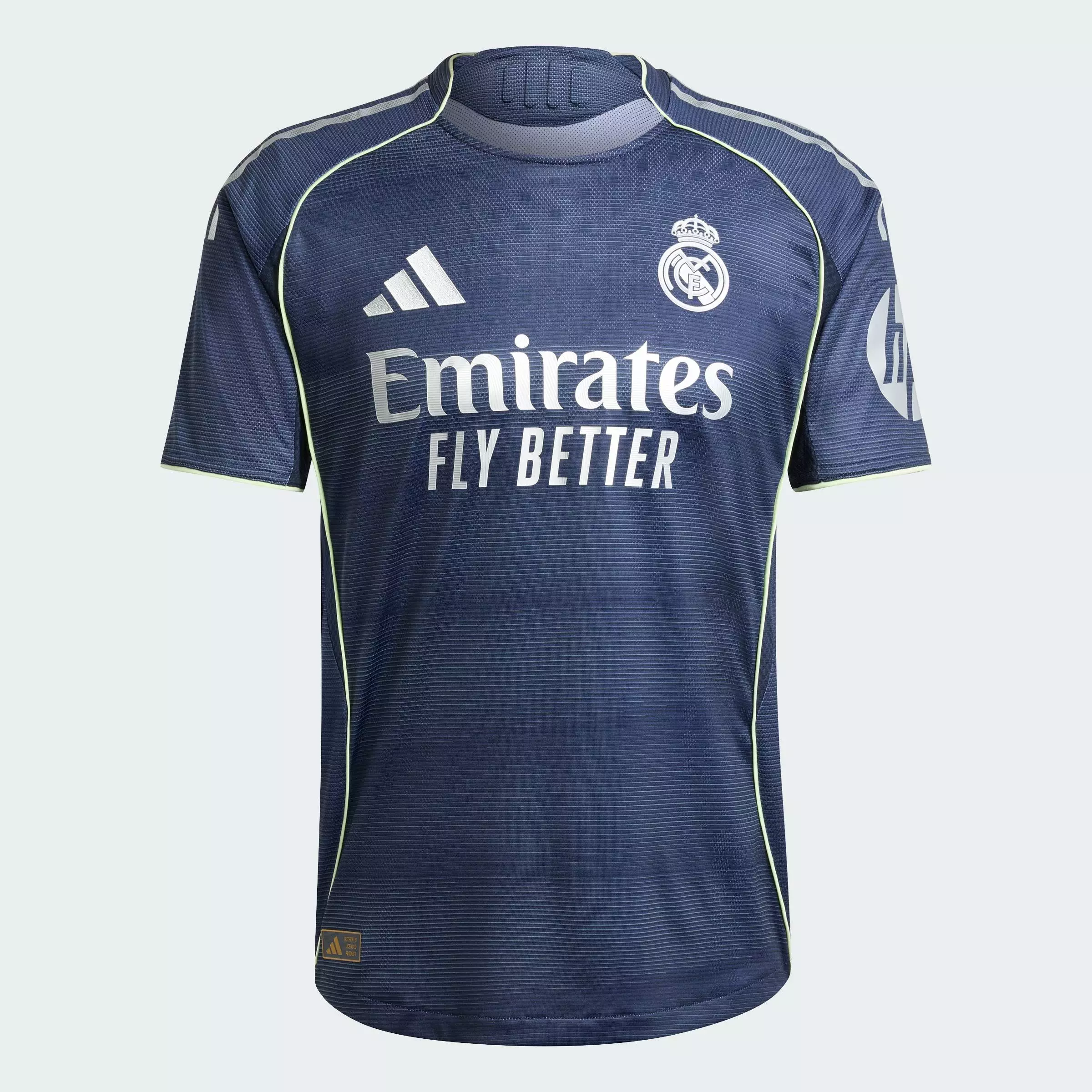 Football Real Madrid 25/26 Away Authentic Jersey Men Blue JV5920
