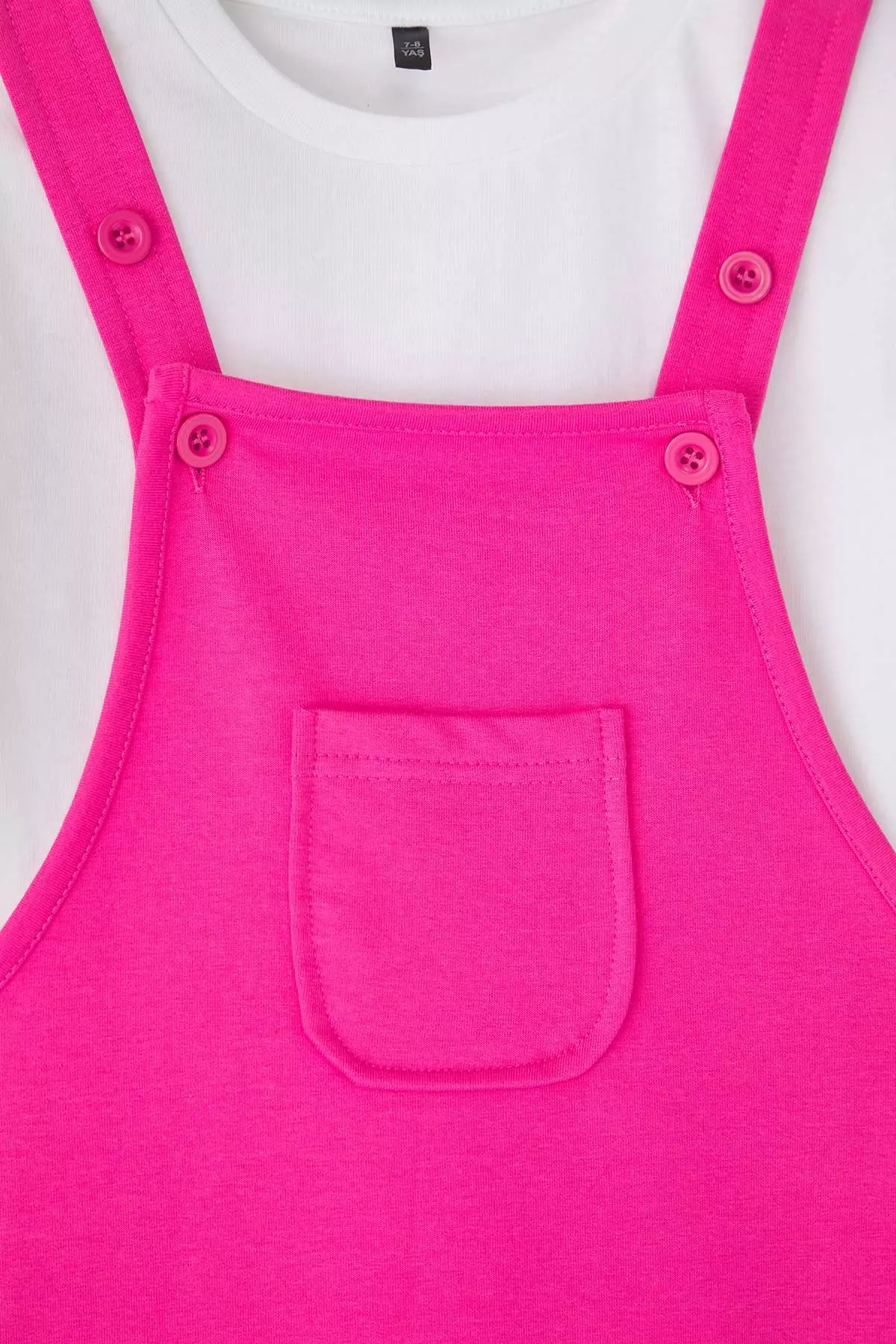 Fuchsia Short / Mini Straight Knitted Dress Tkdss25El00045