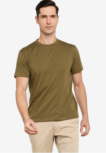ZALORA BASICS green Oversized Short Sleeve T-shirt FE8C4AAB0E8554GS_1