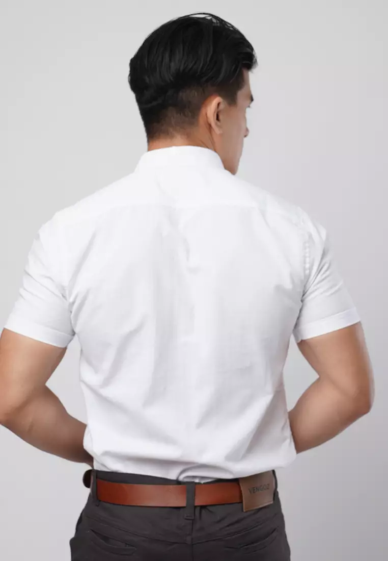 Super White Oxford SS Shirt
