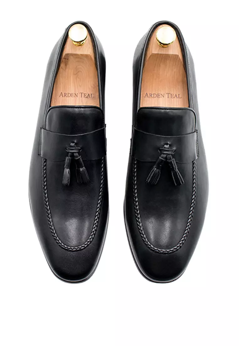 Aguilares Black Tassel Loafer