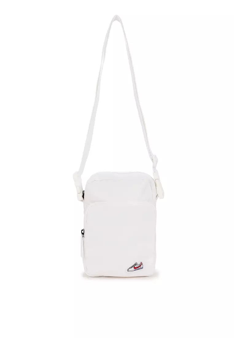 ★Nike★ Cortez Heritage Crossbody Bag 4L White HM4415100 HM Buy Nike Cortez Heritage Cross-Body Bag (4L) - White/White