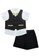 Toffyhouse black and white and brown Toffyhouse black-brown suit with vest & shorts set 6769CKA72EE5E9GS_1