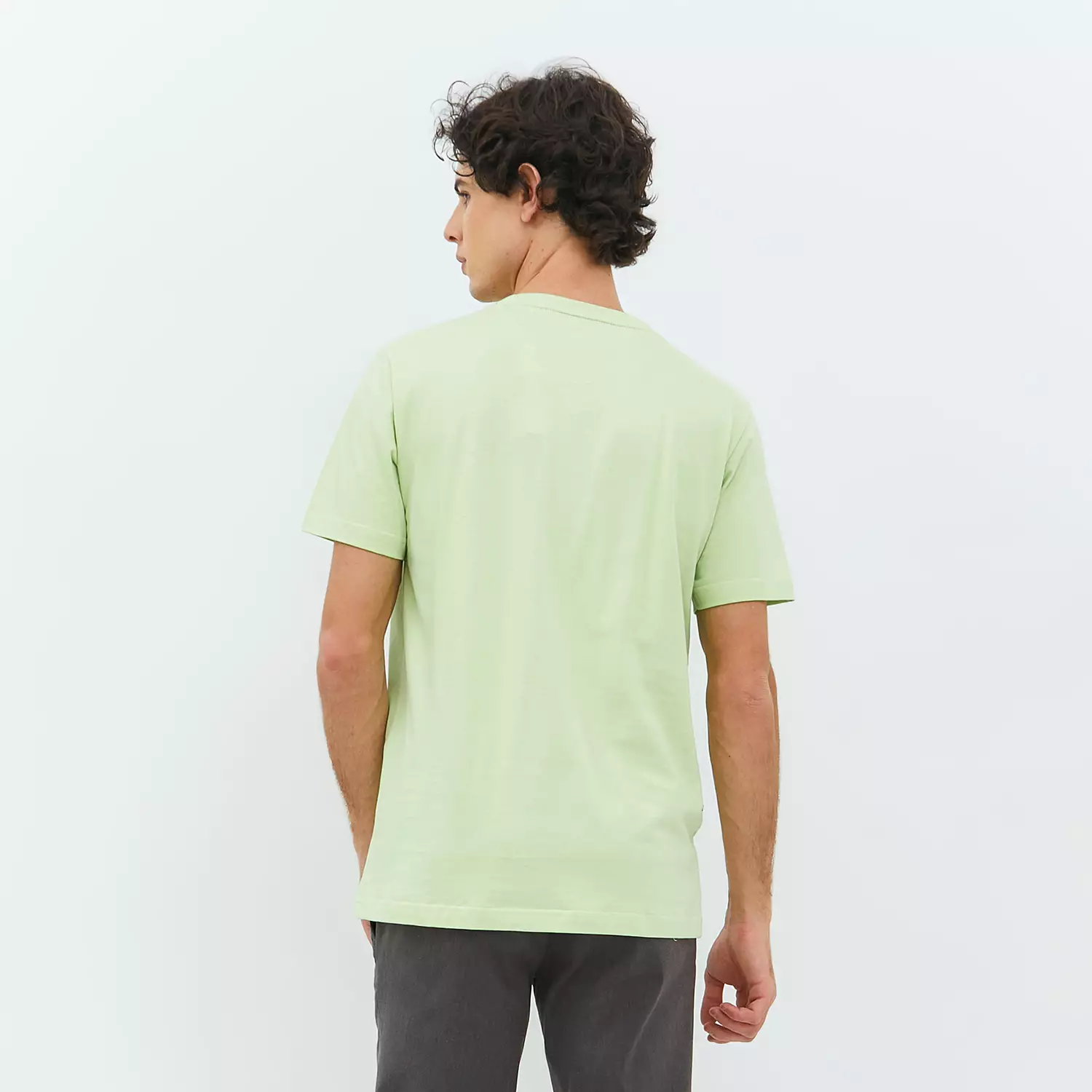 Country Fiesta Men T-shirt Lime Green 01MTY47060