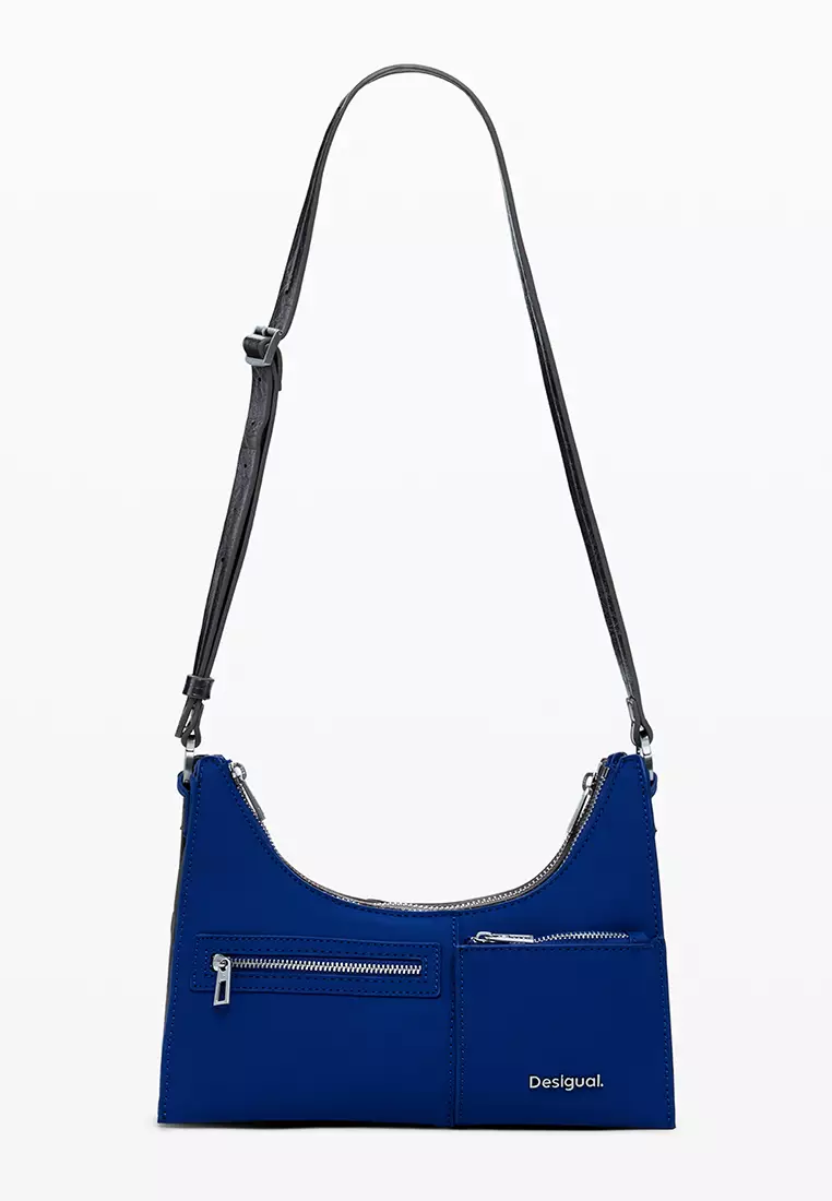 Small detachable two-tone bag