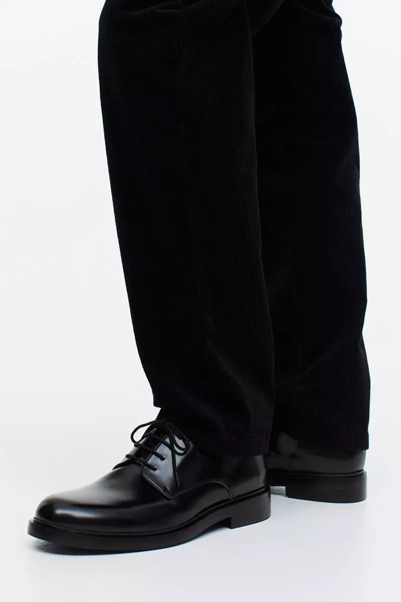 Next black hotsell derby shoes