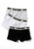 Diesel black and white and multi 3-Pack Boxer Shorts AE9DAKAAA21C63GS_1