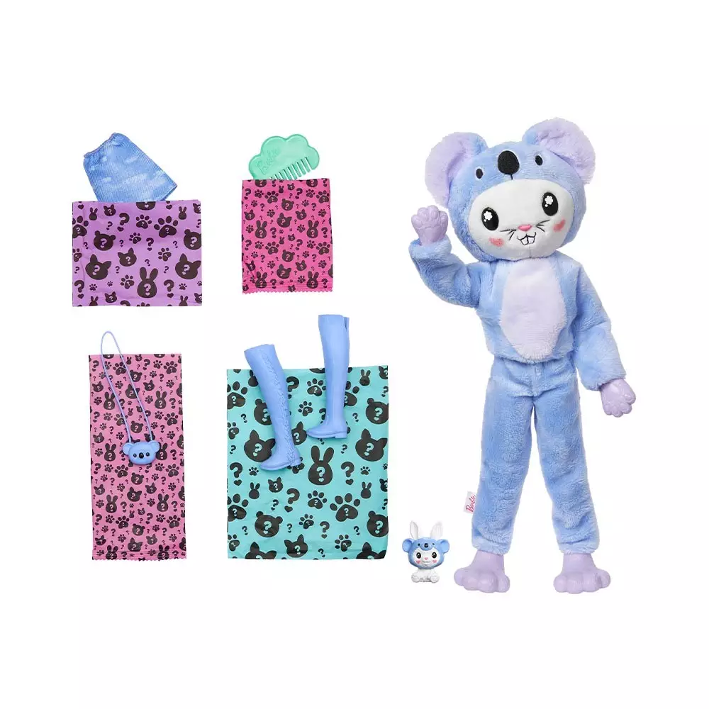 Barbie Set Boneka Cutie Reveal Multicolour Hrk26