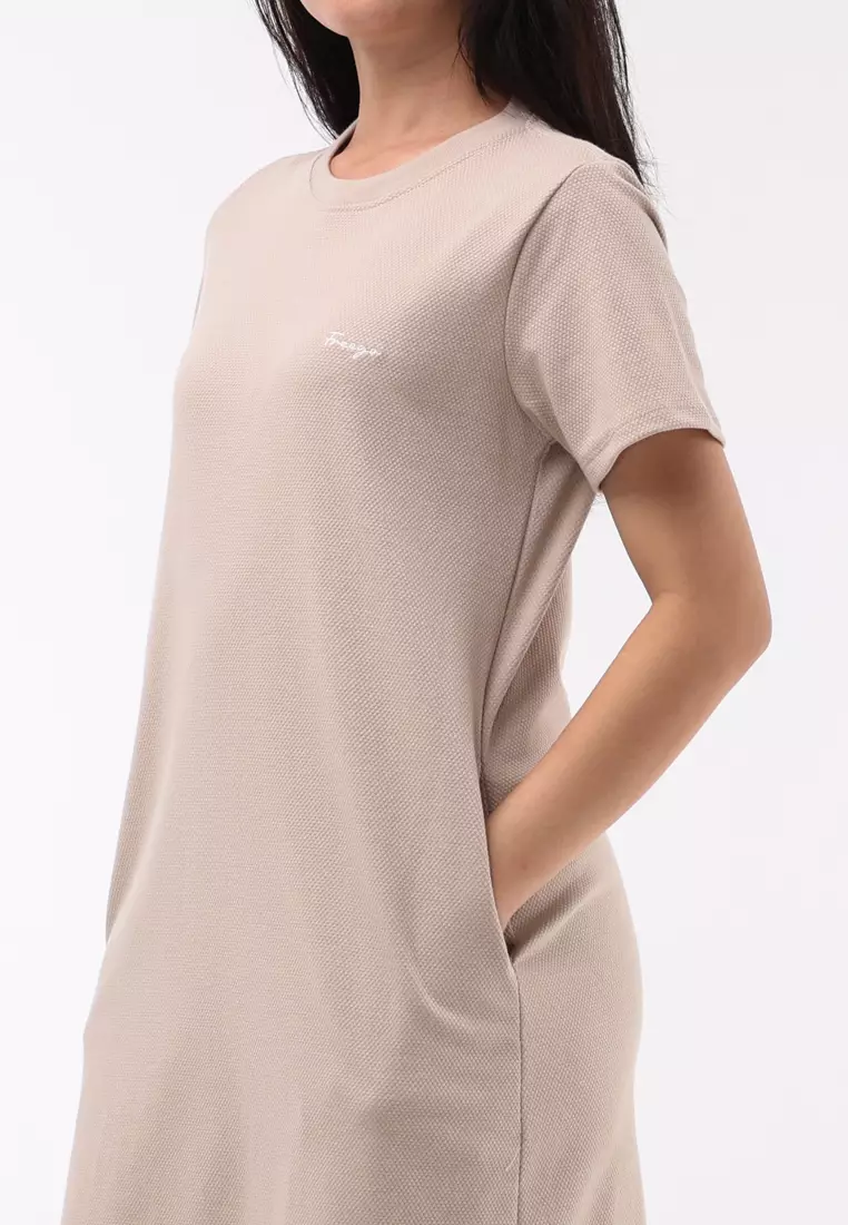 Jacquard Knits Short Sleeve Dress