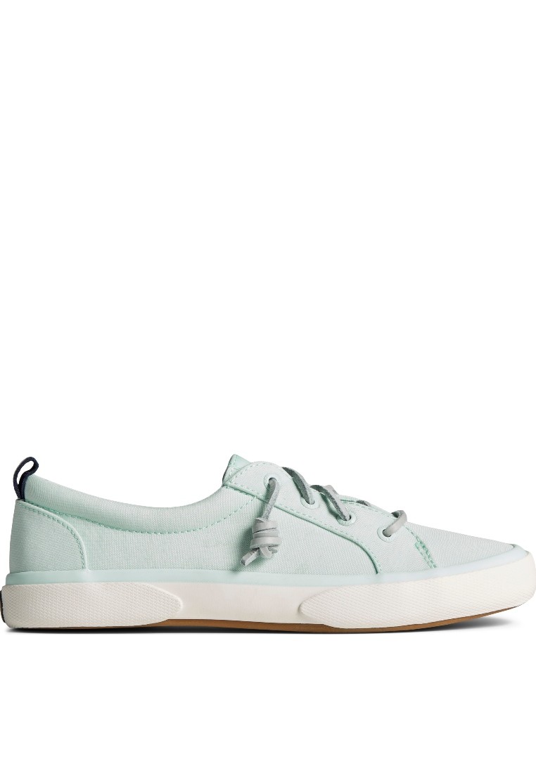 Sperry Women's Pier Wave Seacycled Boat Shoes - LT Blue (STS87254)