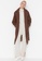 Trendyol brown Belted Long Coat E89ABAA0A6A753GS_5