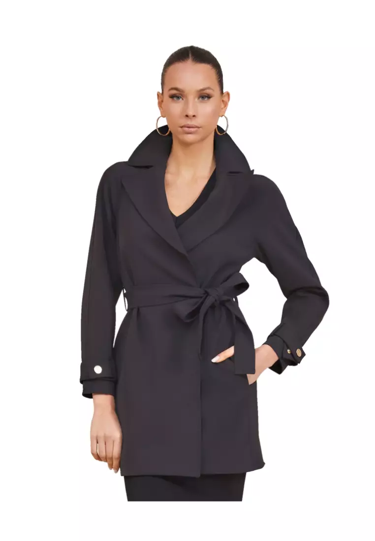 Buy Marciano SCARLETT AUSTIN WRAP COAT 2023 Online | ZALORA Singapore