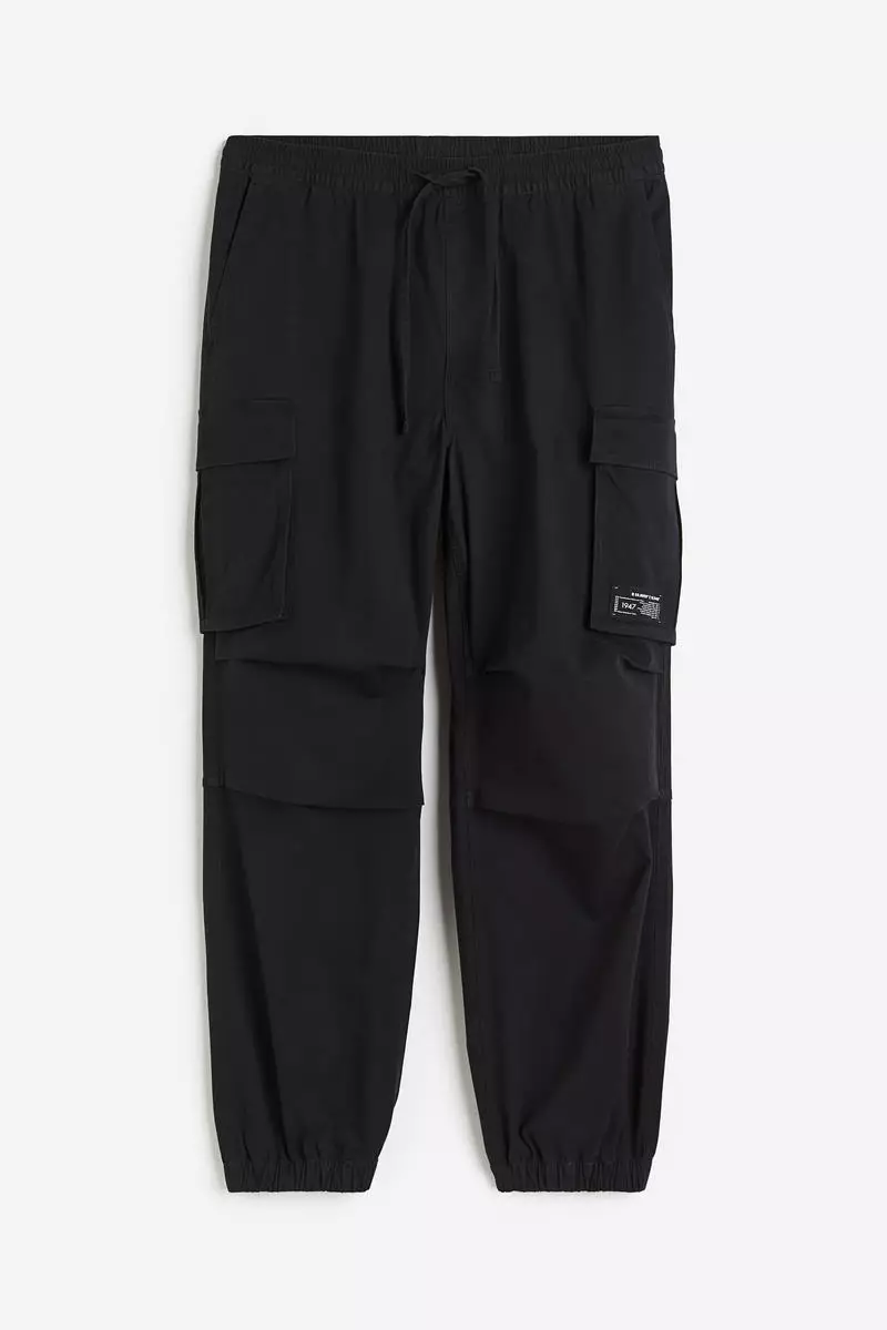 H&m joggers black on sale