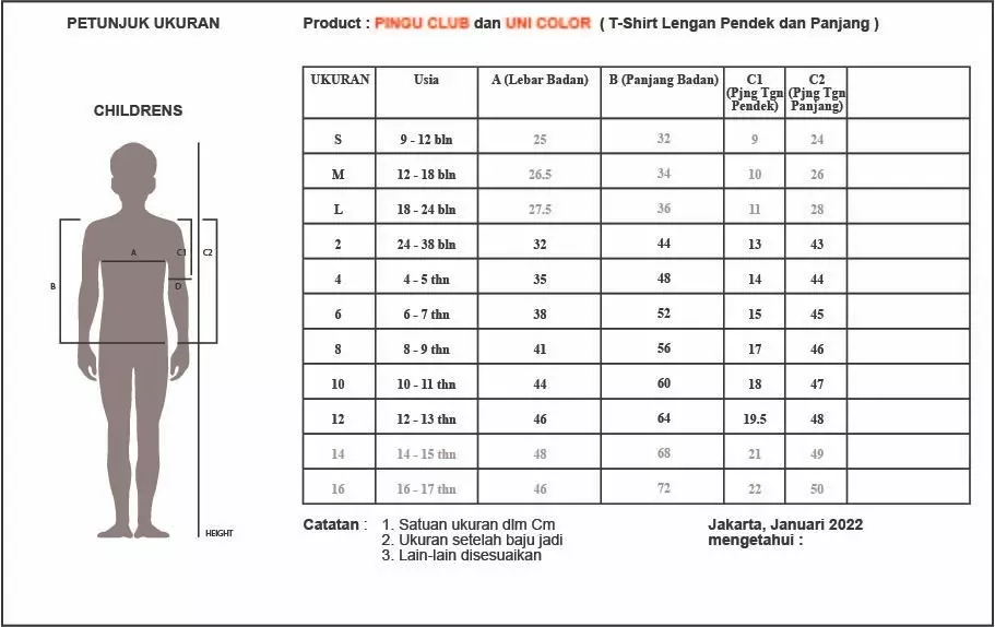 Pingu Kaos Anak Laki Laki Sablon Lime 92000532