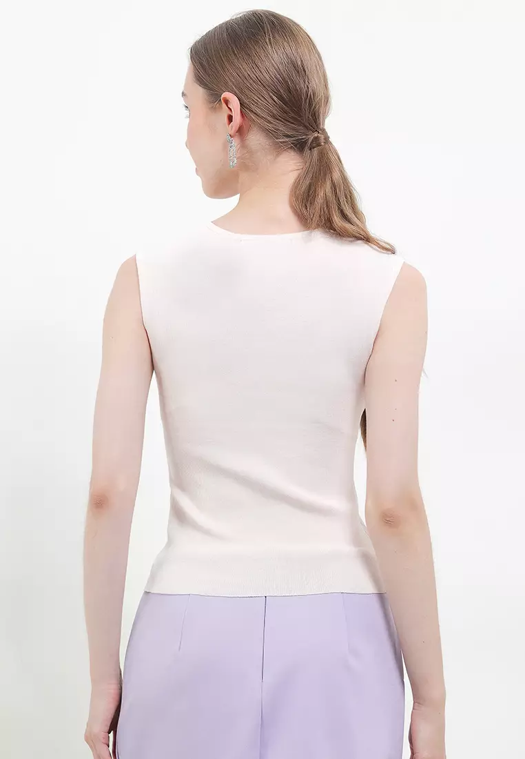 Mc Rossette Knit Top