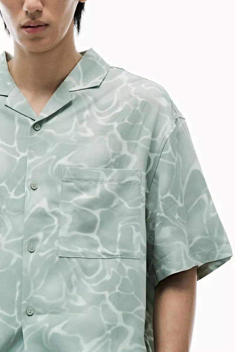 Loose Fit Patterned resort shirt