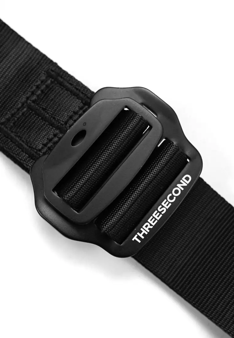3Second Men's Webbing Belt Polyester Momoa 020725