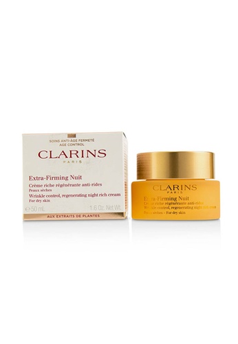 Clarins CLARINS - Extra-Firming Nuit Wrinkle Control, Regenerating Night Rich Cream - For Dry Skin 50ml/1.6oz 1A81CBEB5233D2GS_1
