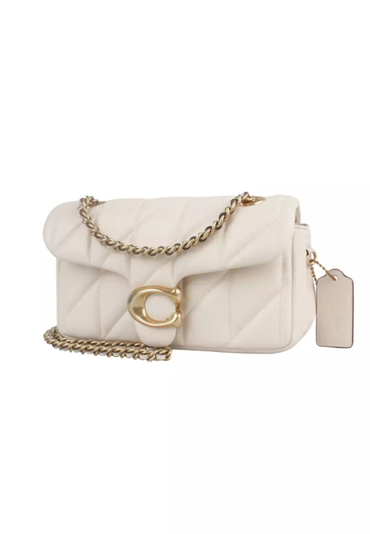 Tabby 女士單肩包白色CP149