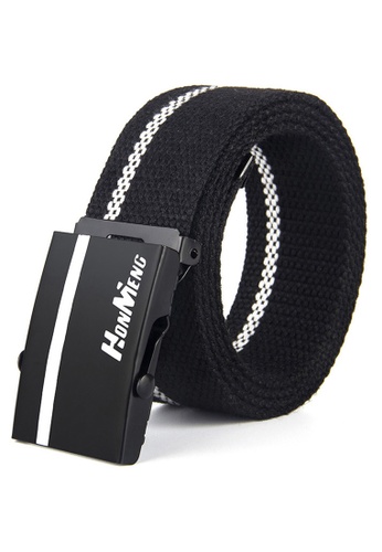 FANYU black FANYU Tactical Belt for Men Adjustable Canvas Military Webbing Belt with Heavy Duty Quick Release Buckle C8A9DAC757DFECGS_1