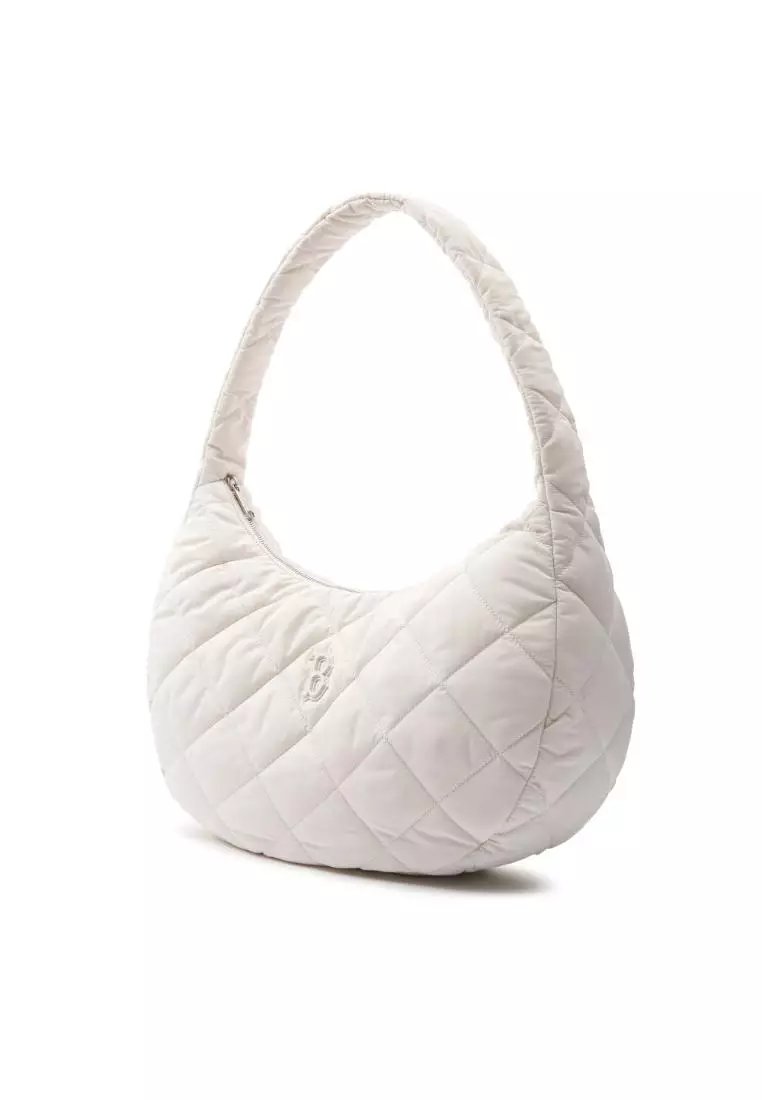 PADDING QUILTED L-HOBO BAG BOSTON RED SOX