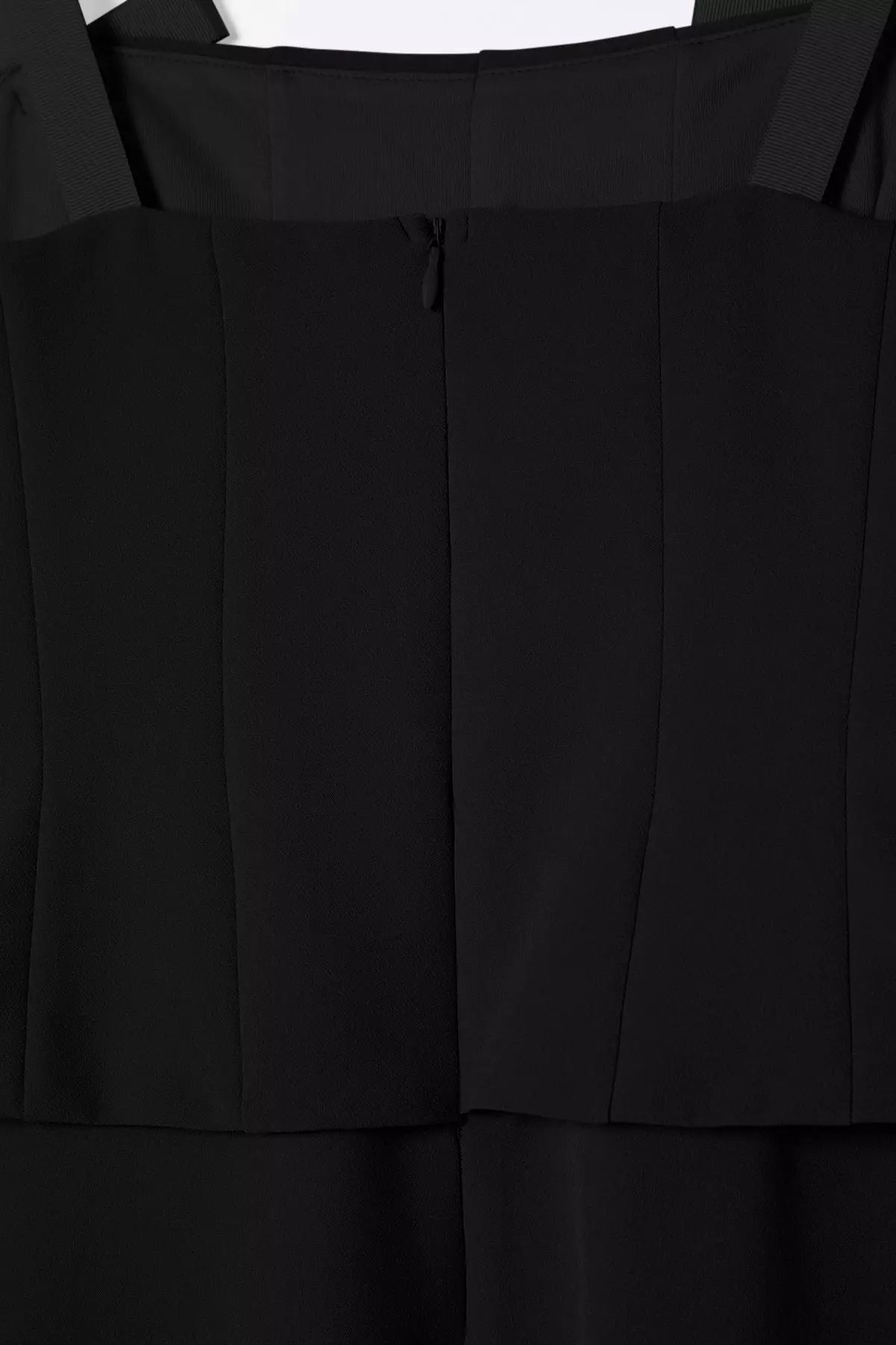 Black A-Line Bow Detailed Woven Chic Midi Evening Night Graduation Dress TPRSS25EL00079