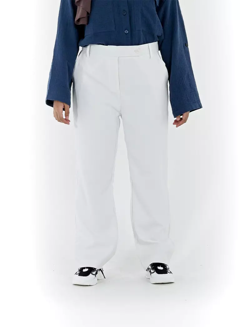 Famo Women's Wear Wide Trousers Long Baggy Pants