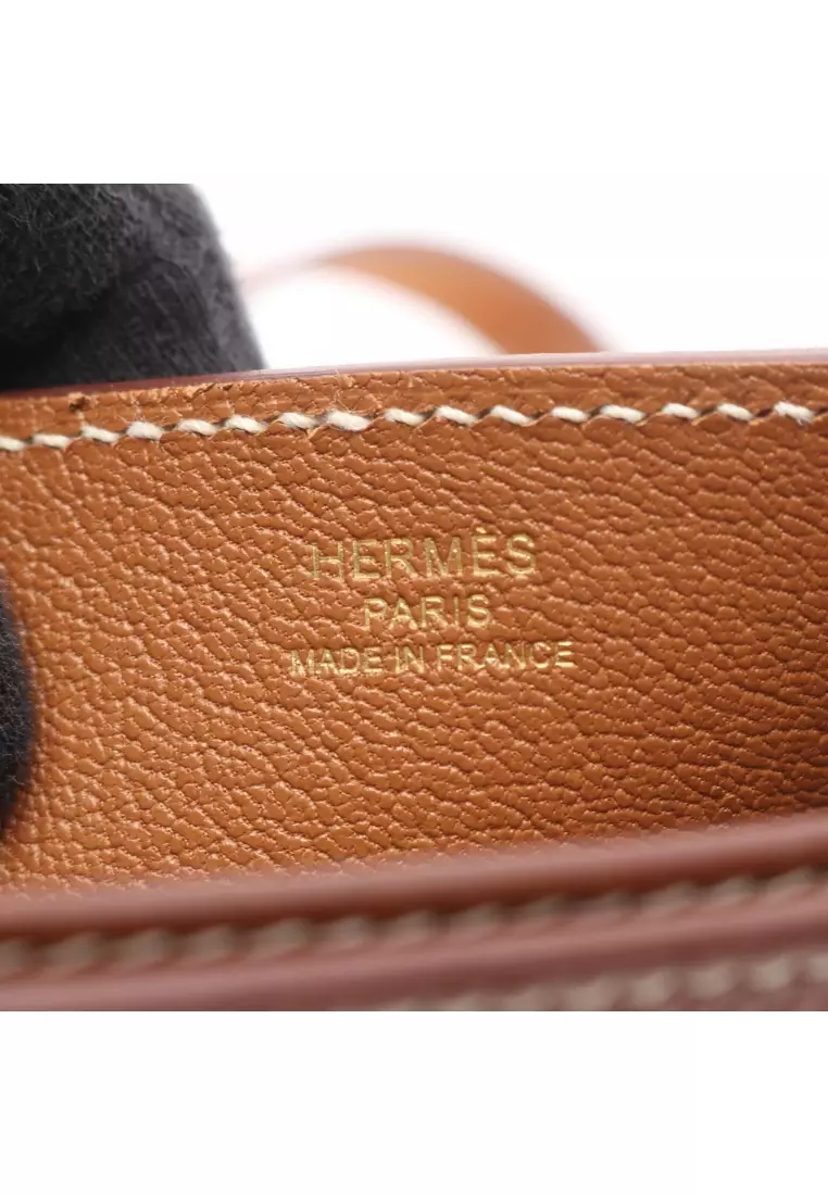 Buy Hermes Pre-Loved Hermès perspective Cavaliere 21 gold Shoulder