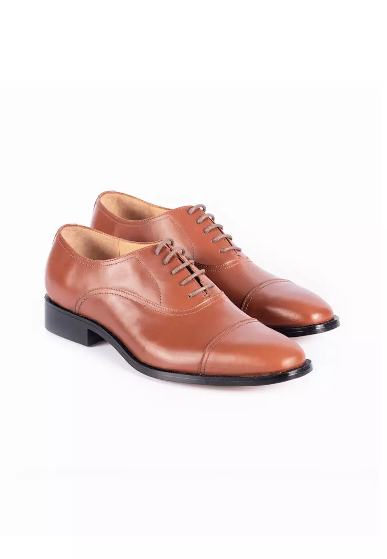 McCartney Brown Cap Toe Oxford