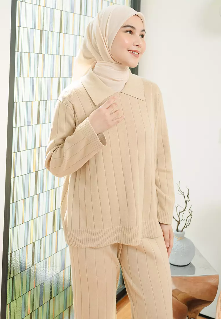 Metta Knit Set Cream