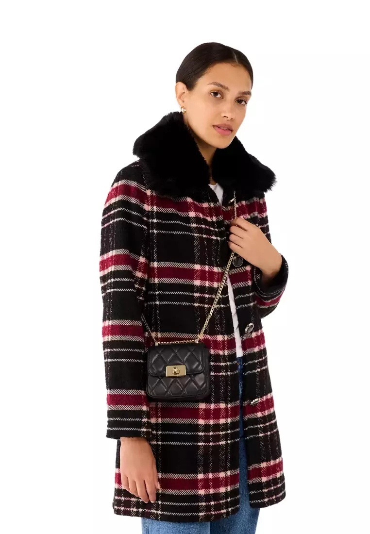 Kate Spade Carey Quilted Micro Flap Crossbody Bag In Black KJ956