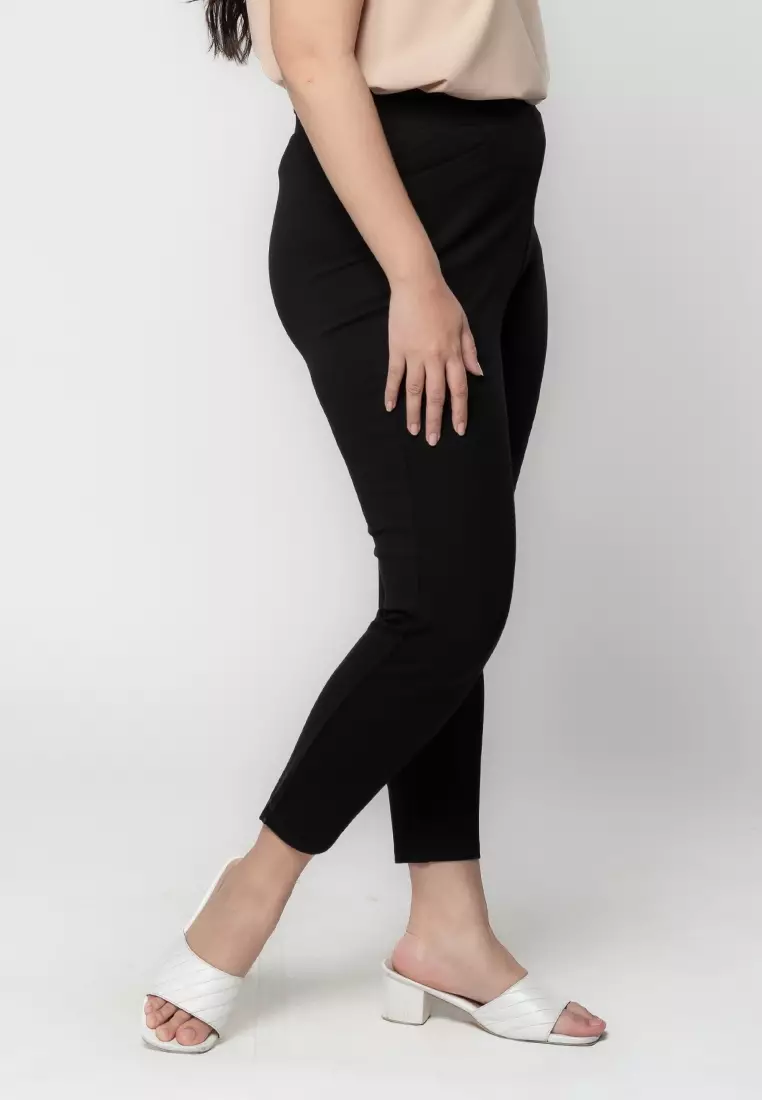 Plus size spandex pants outlet