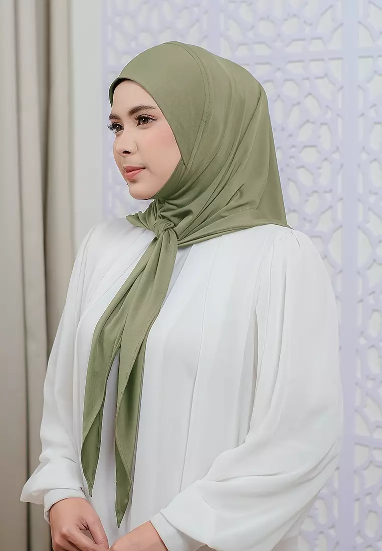 HIJAB INSTAN LUNA - OLIVE