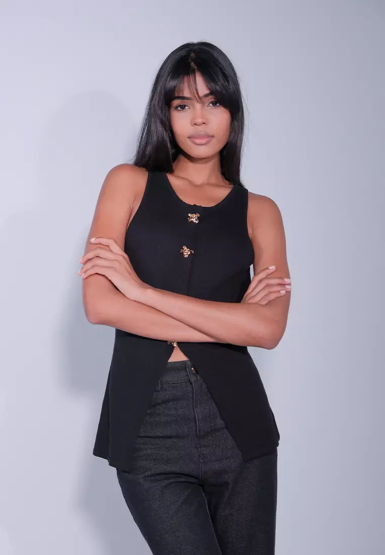 DNM Studios x Raxenne Waling-Waling Sleeveless Top