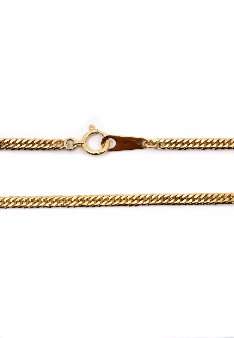 18K Italian Made Yellow Gold Bracelet