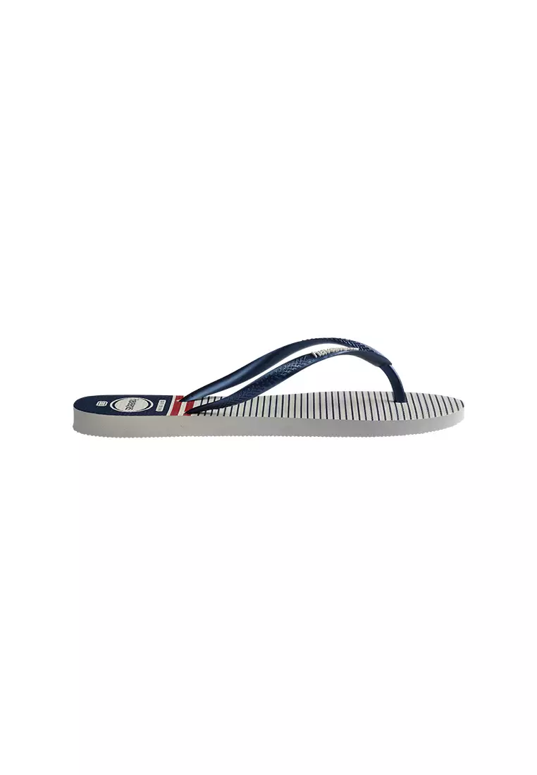 Slim Nautical Flip Flops