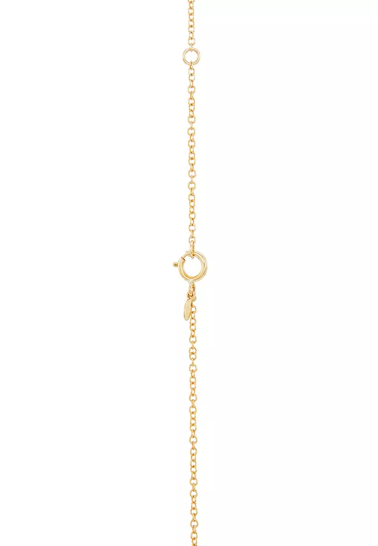 HABIB CHIC | Round Diamond Necklace in 375/9K Yellow Gold 558671123-YG