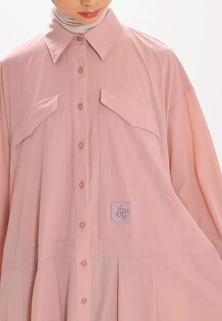 Ria Miranda Rosy Pink Fiorela Dress