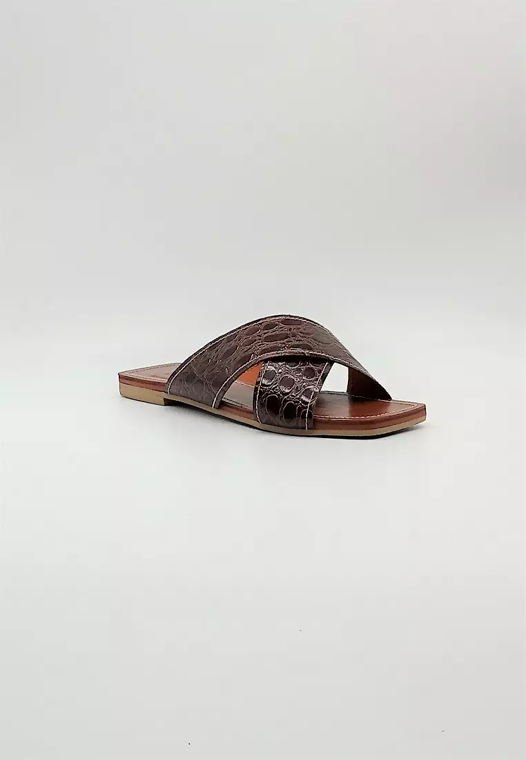 Discount on Lo'renza  shoes - SKU: Dina Flat Slides