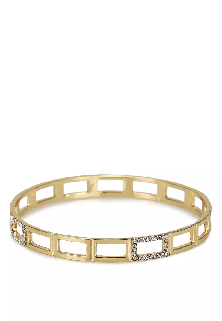 Gold tone deals bangle bracelets