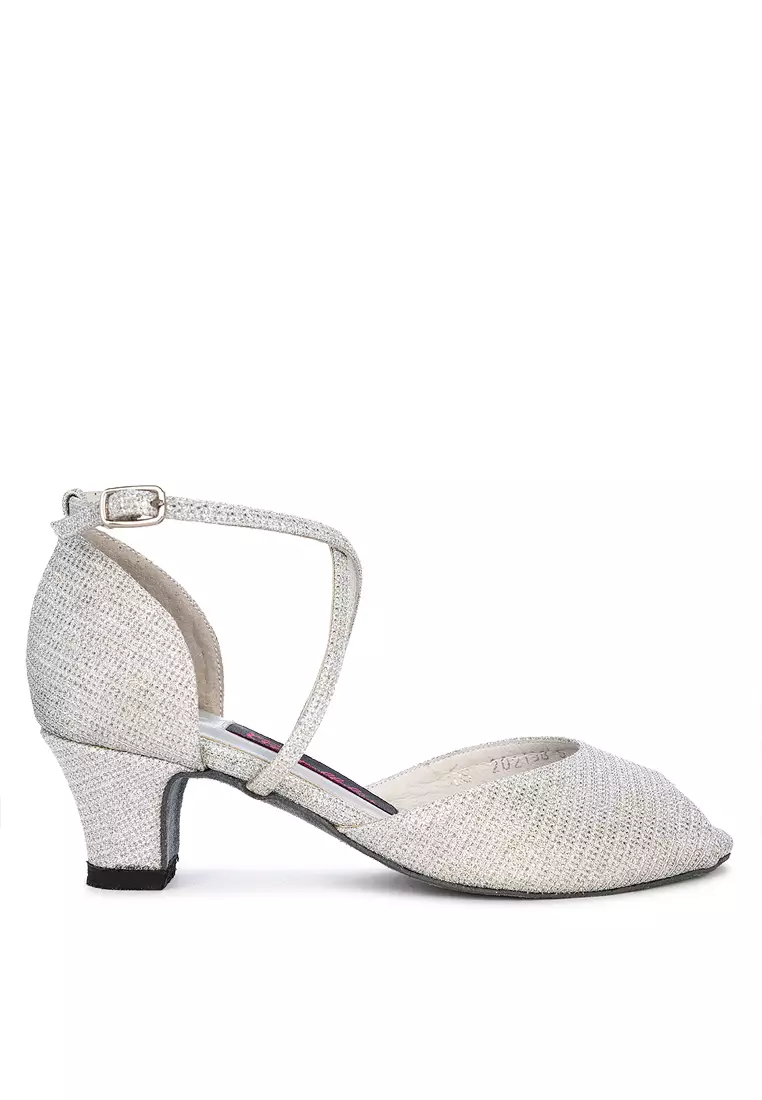 Discount on Carmelletes  shoes - SKU: Glittery Fabric Dancing Shoes