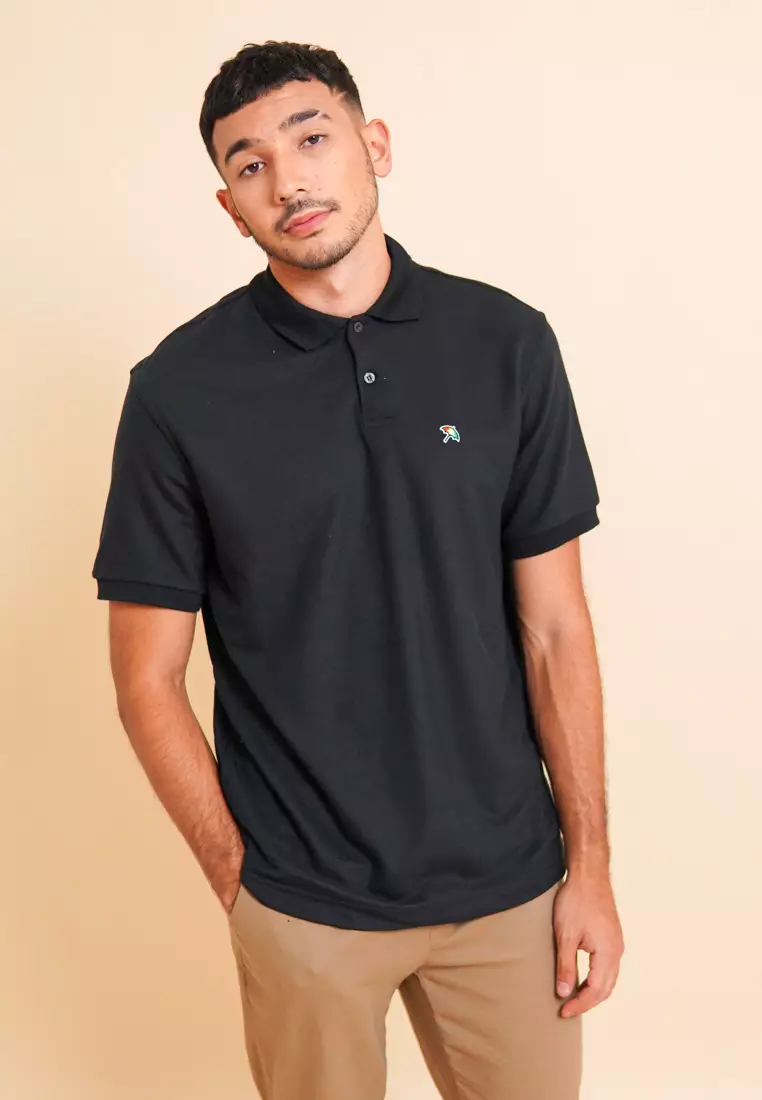 BLACK POLO SHIRT